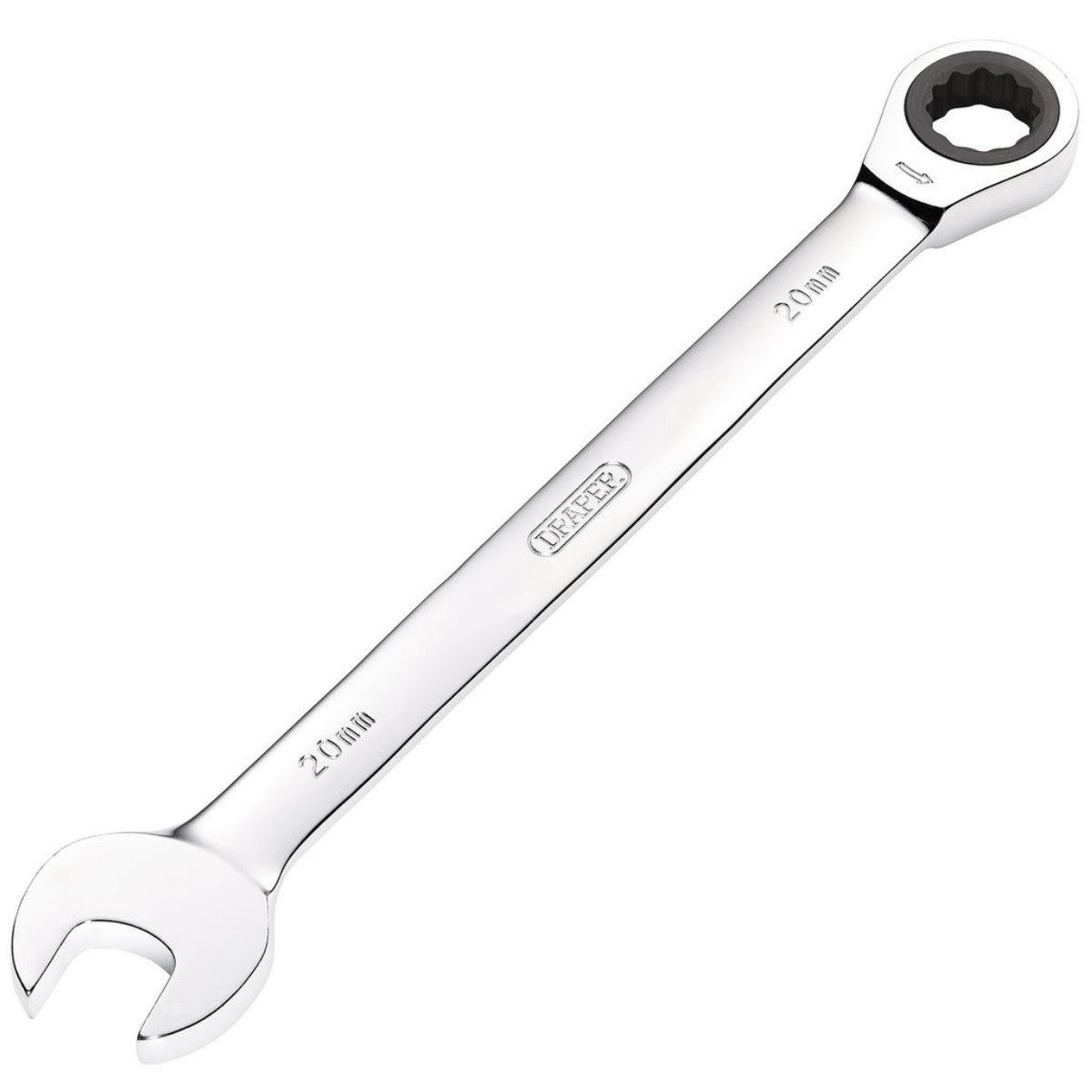 Draper Metric Ratcheting Combination Spanner, 20mm 31019
