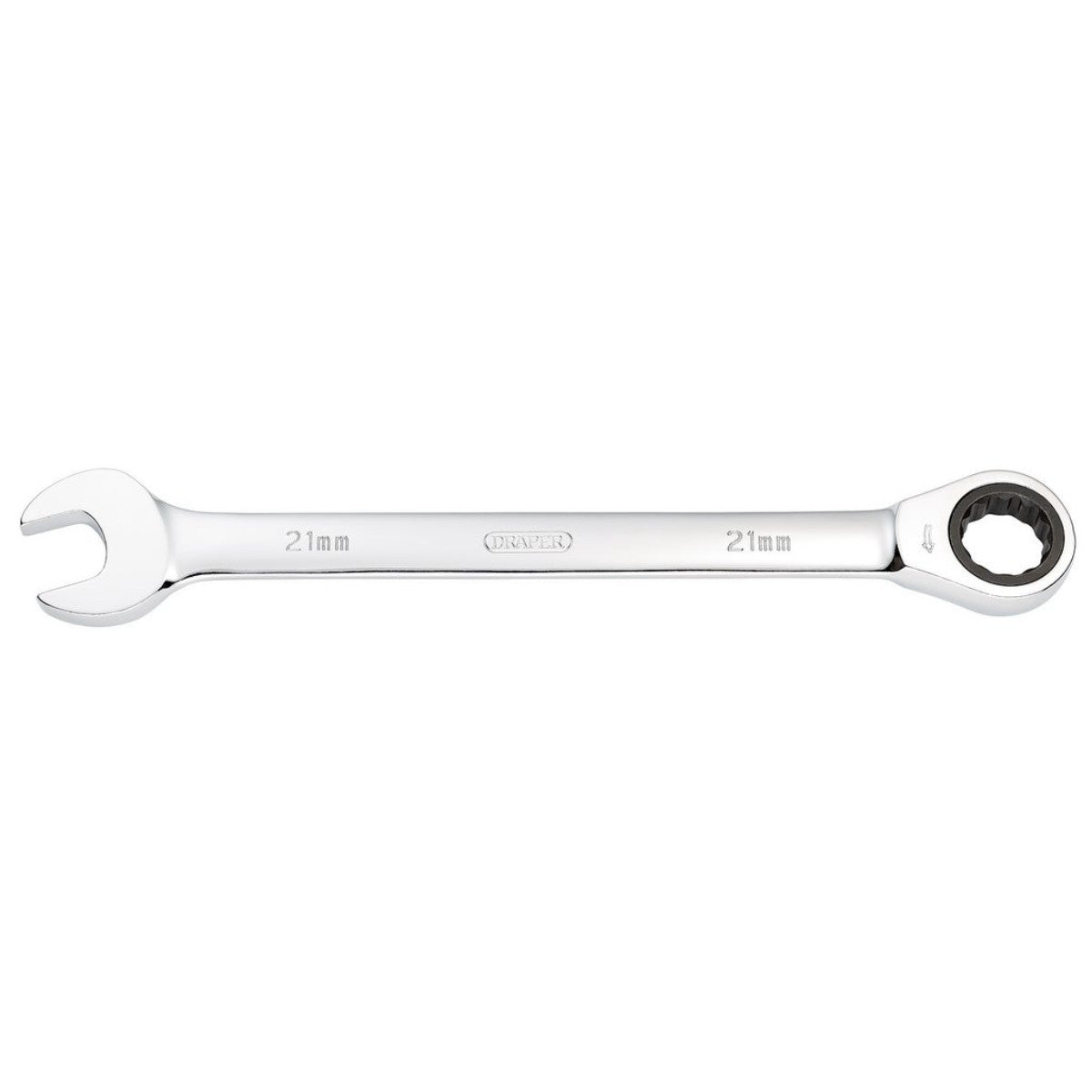 Draper Metric Ratcheting Combination Spanner, 21mm 31020