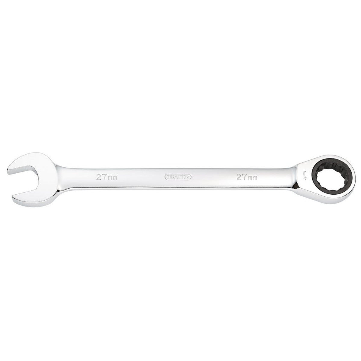 Draper Metric Ratcheting Combination Spanner, 27mm 31025