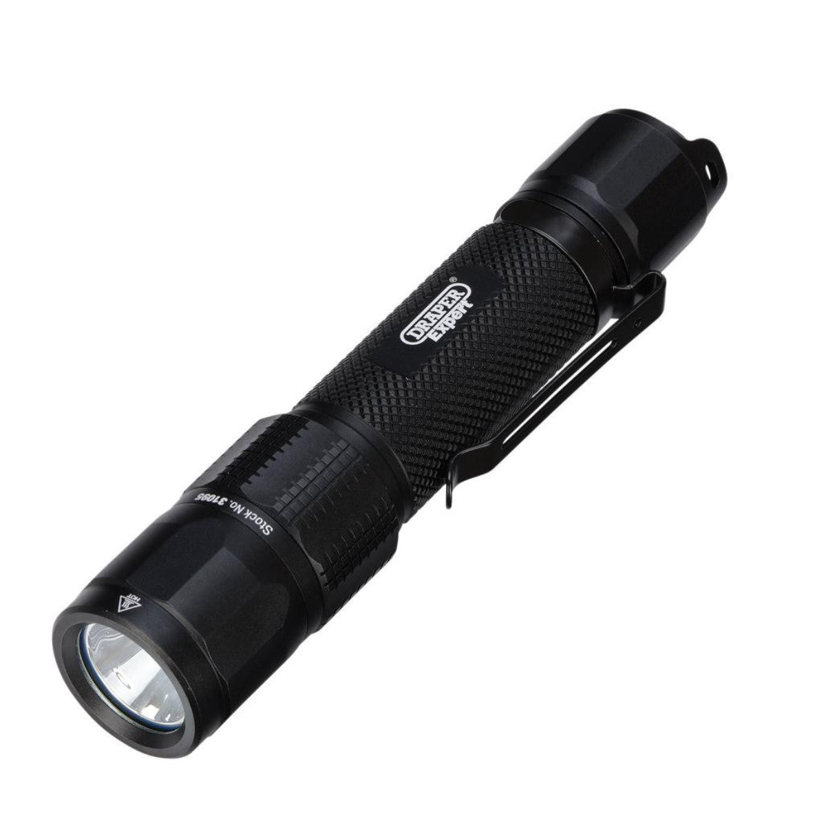 Draper Expert SMD LED USB Rechargeable High Performance Torch, 12W, 1200 Lumens, USB-C Cable Supplied 31095