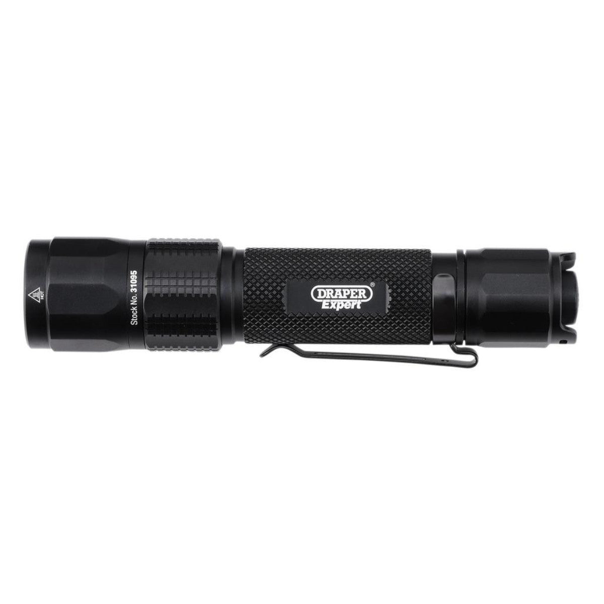 Draper Expert SMD LED USB Rechargeable High Performance Torch, 12W, 1200 Lumens, USB-C Cable Supplied 31095