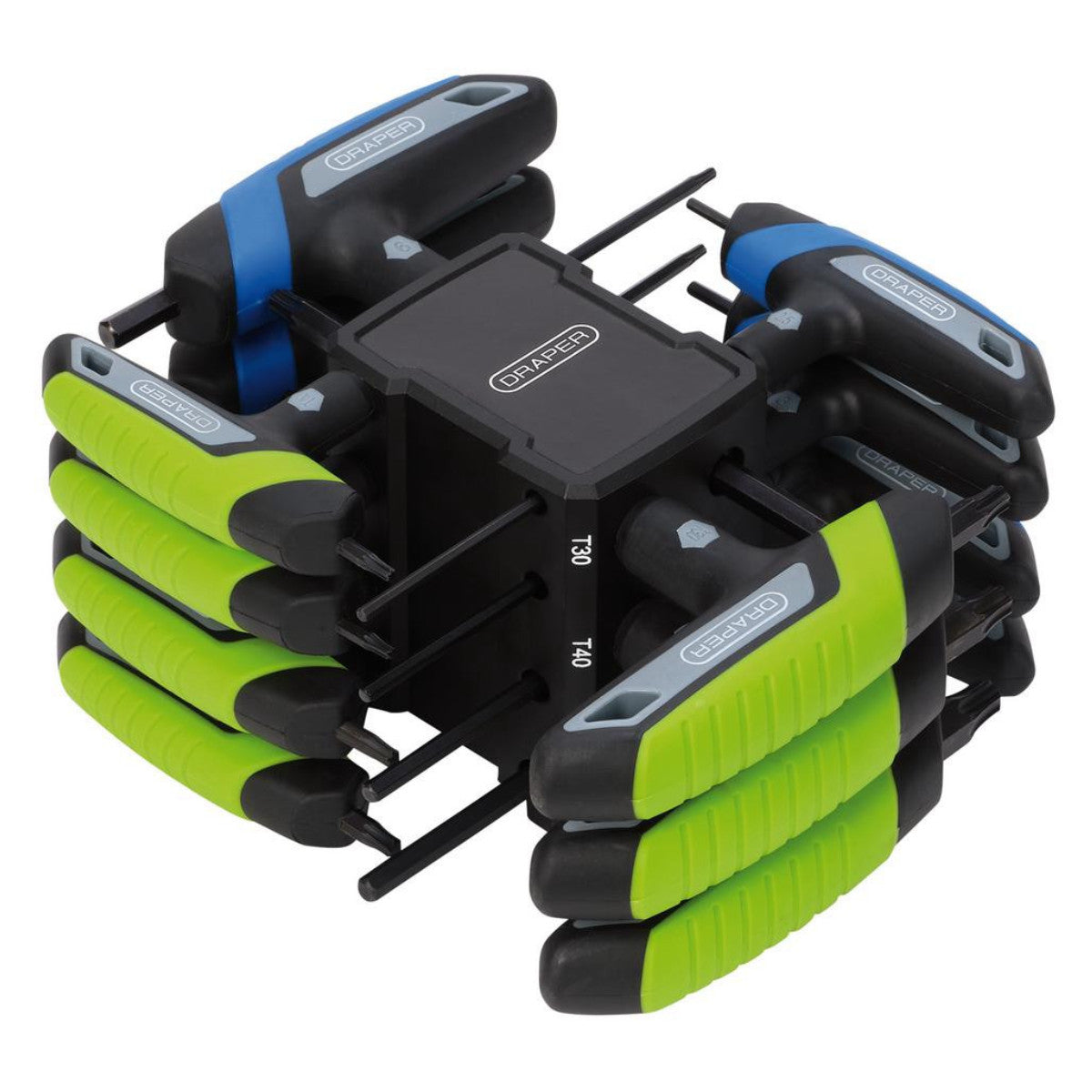 Draper TX-STAR and Metric T-Handle Hex Key Set (14 Piece) 31120
