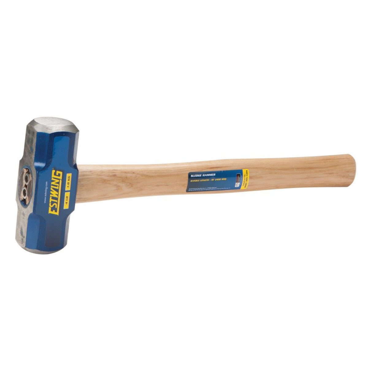 Estwing ESH-416W Hickory Shaft Sledge Hammer, 1.8kg/4lb 31301