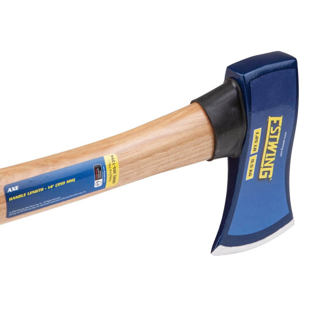 Estwing EAX-114W Axe with Hickory Shaft, 0.5kg/1.25lb 31623