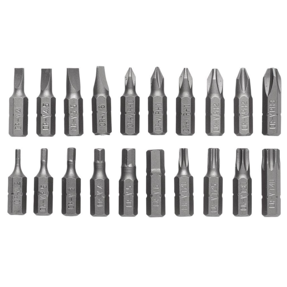 Draper Screwdriver Set with Wall Mountable Rack (37 Piece) 31672