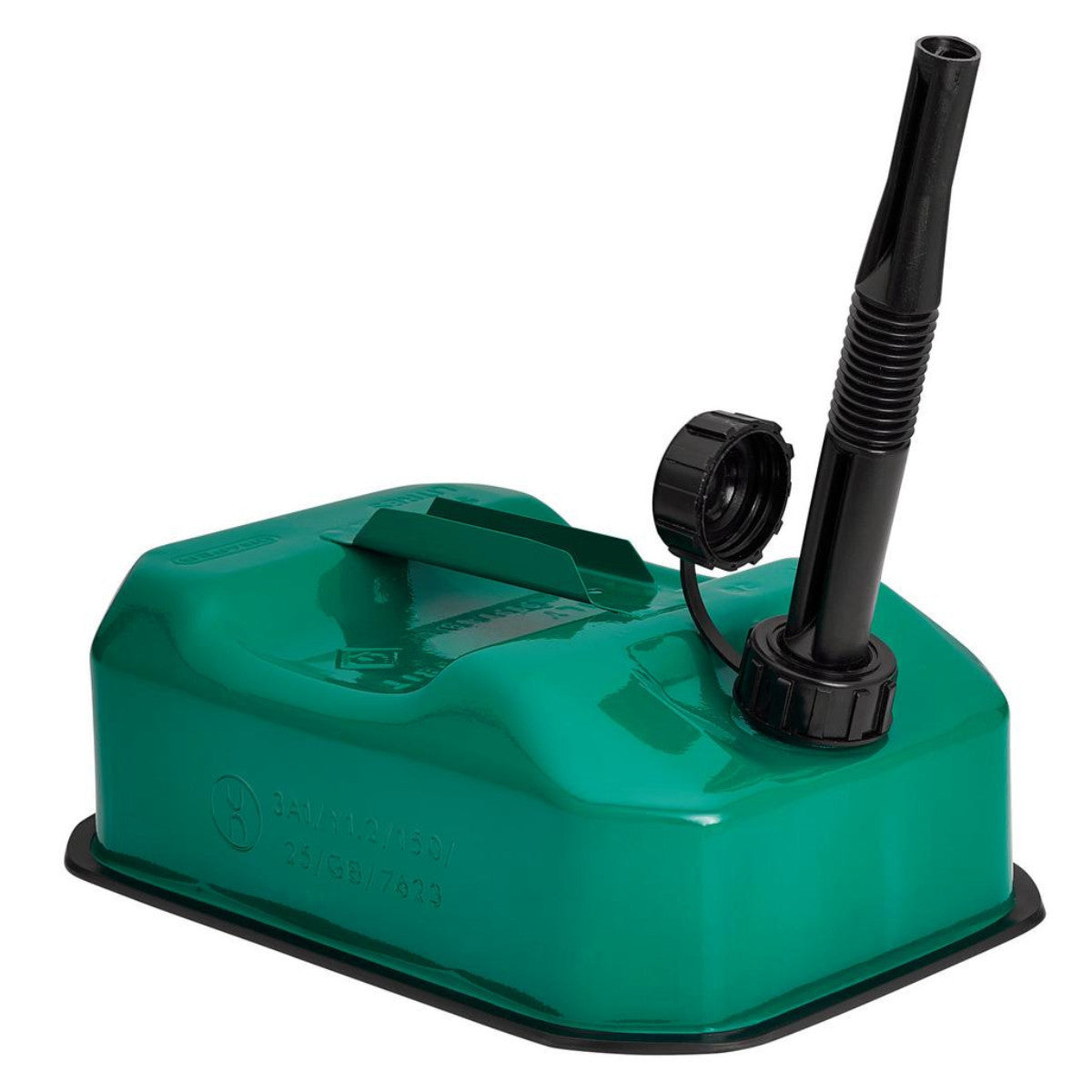 Draper Flat Steel Fuel Can, 5L, Green 31787