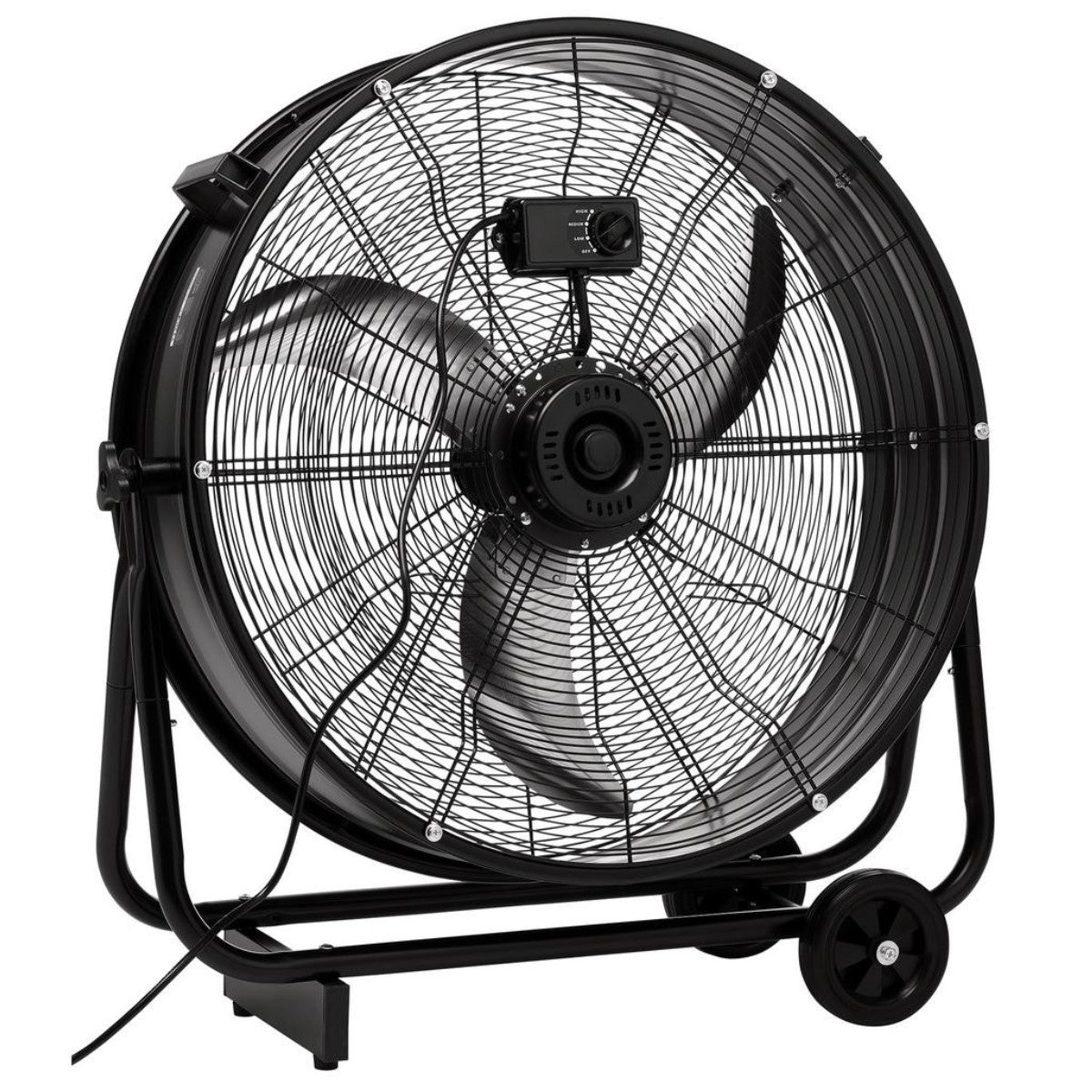 Draper 230V Industrial Drum Fan, 24"/590mm, 120W 31850