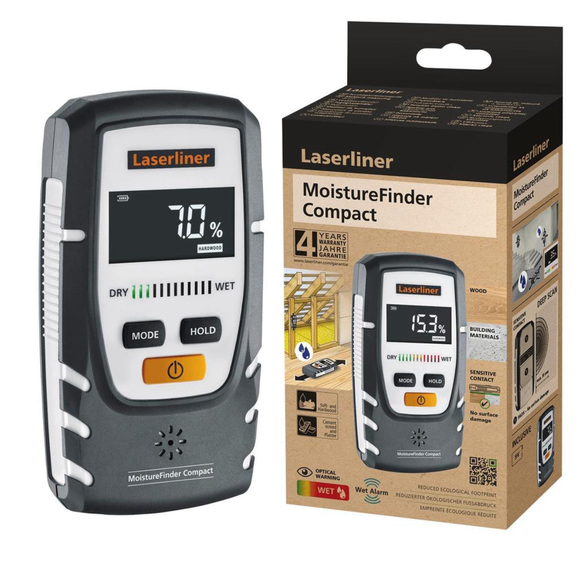 Draper 082.332E MoistureFinder Compact Material Moisture Measuring Device 31947