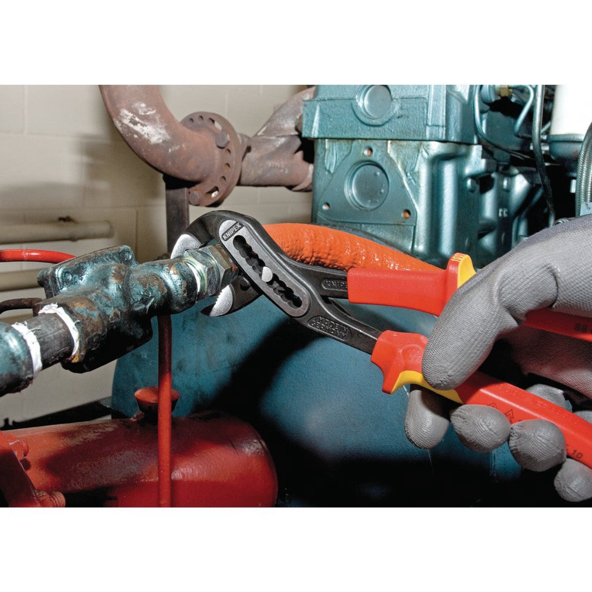 Knipex Alligator 88 08 250UKSBE VDE Fully Insulated Water Pump Pliers, 250mm 32013