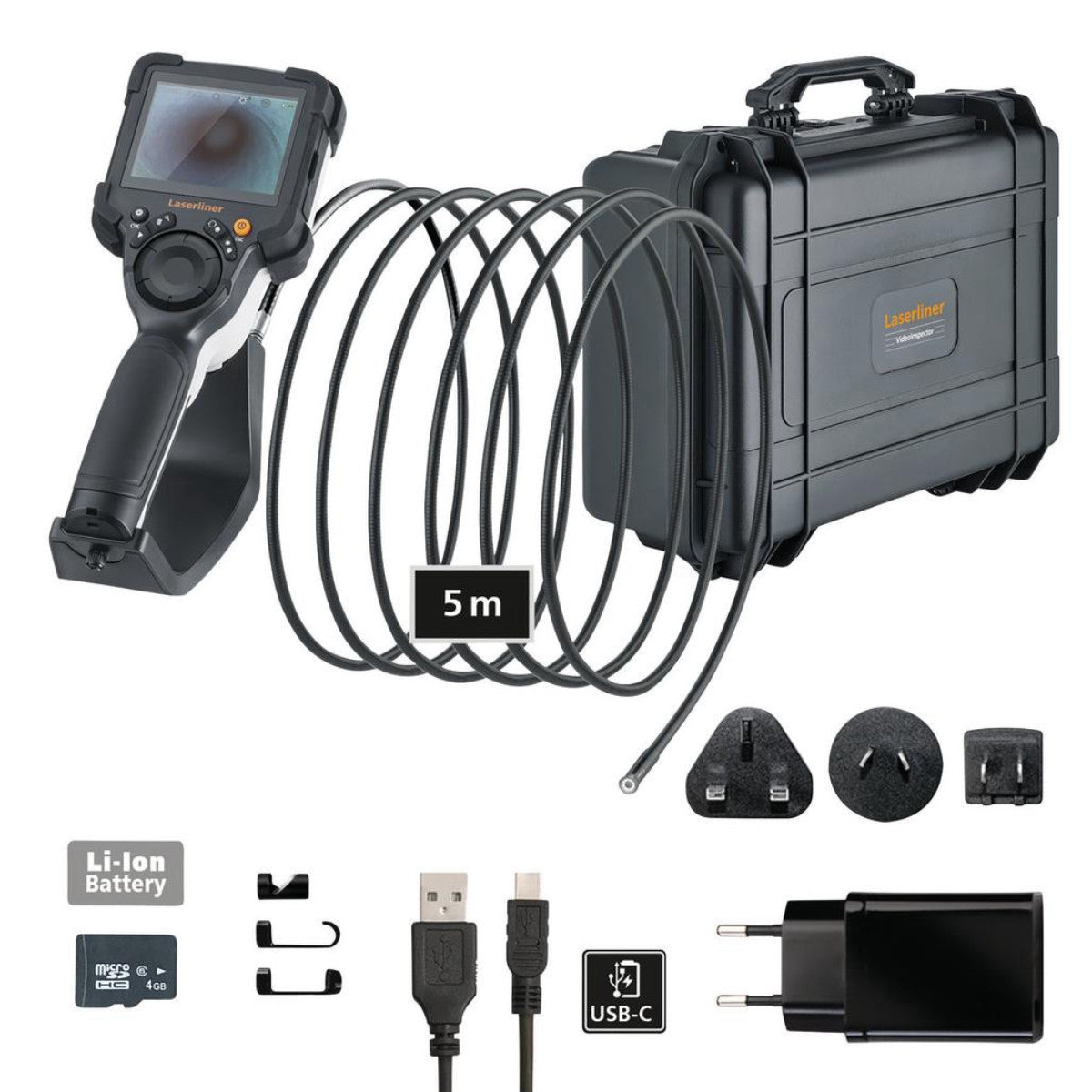 Draper 082.238A VideoInspector XXL Professional Video Inspection System 32051