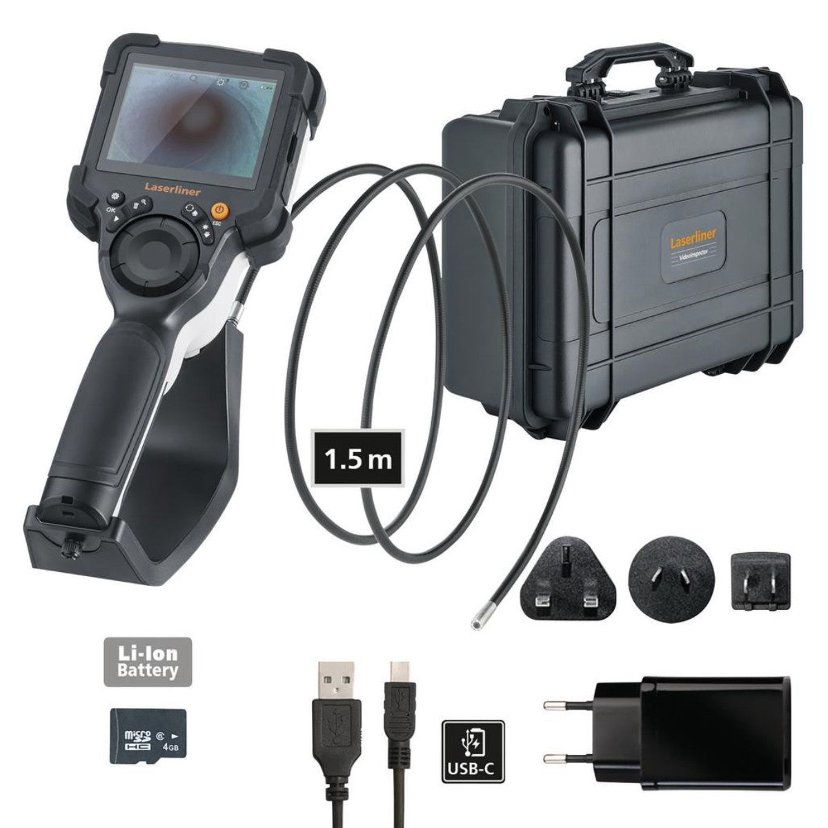 Draper 082.237A VideoInspector Mini Professional Video Inspection System 32052