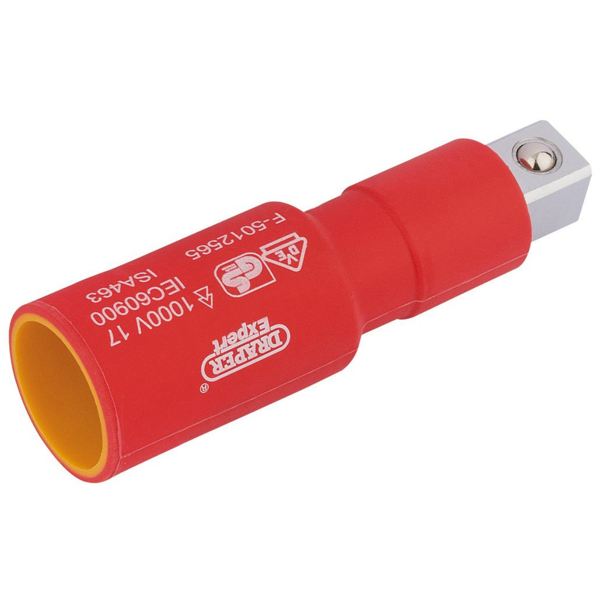 Draper Expert VDE Approved Fully Insulated Extension Bar, 1/2" Sq. Dr., 75mm 32103