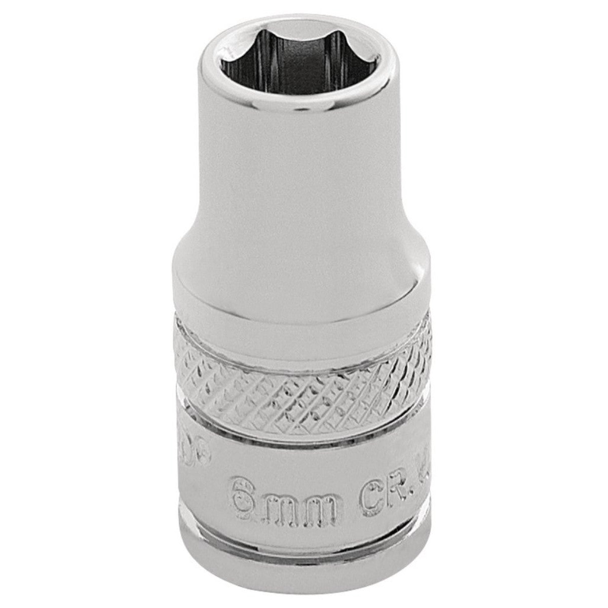 Draper Expert HI-TORQ 6 Point Socket, 1/4" Sq. Dr., 6.0mm 32453