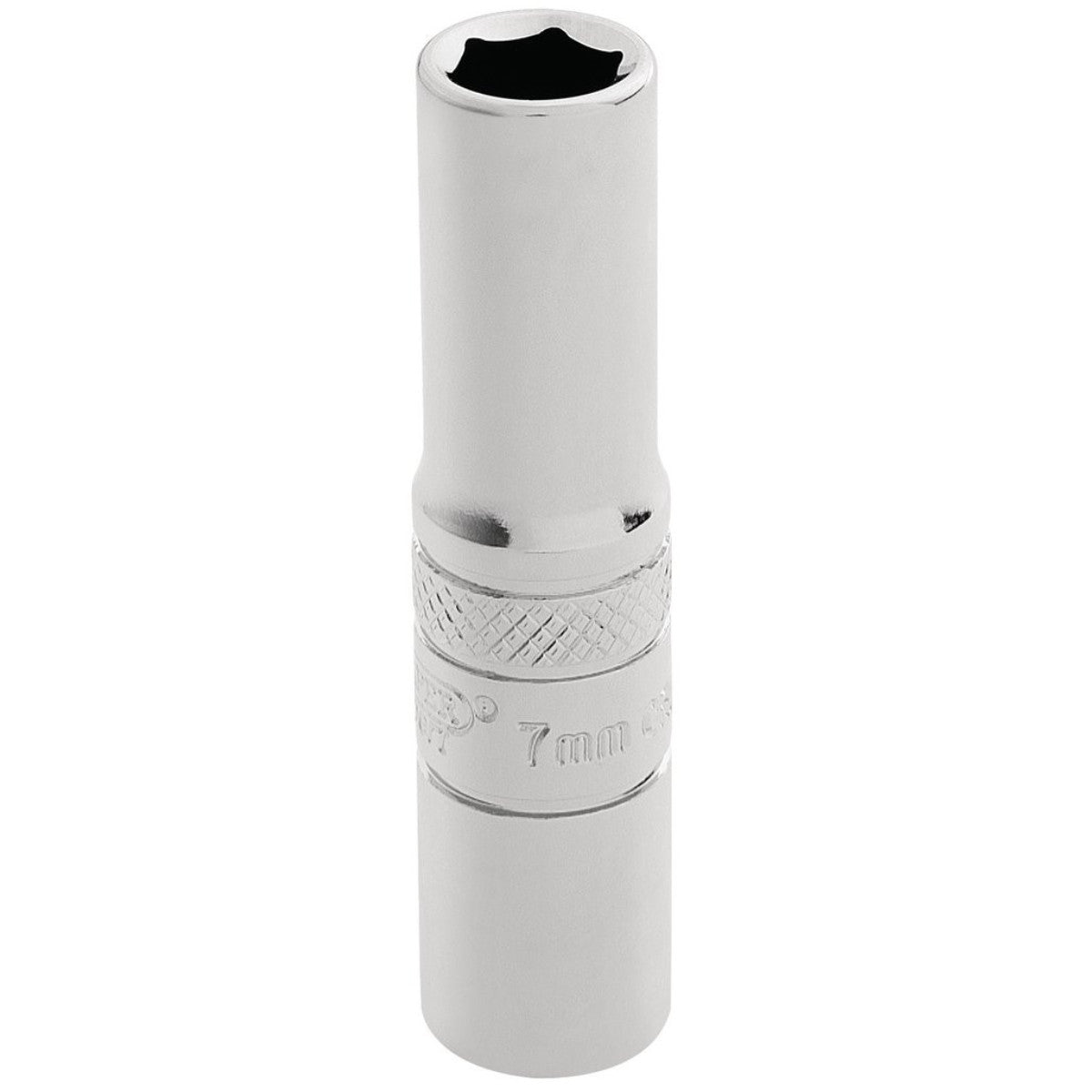 Draper Expert HI-TORQ 6 Point Deep Socket, 1/4" Sq. Dr., 7mm 32661