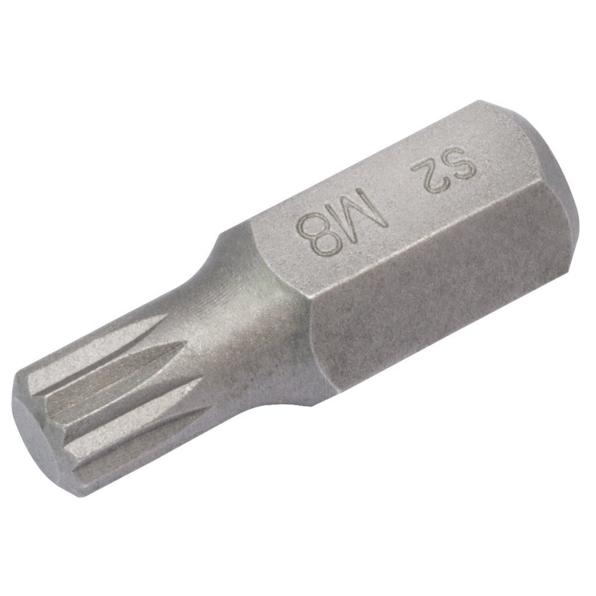 Draper Expert Spline 10mm Insert Bit for Mechanics Bit Sets, M8 x 30mm 33341