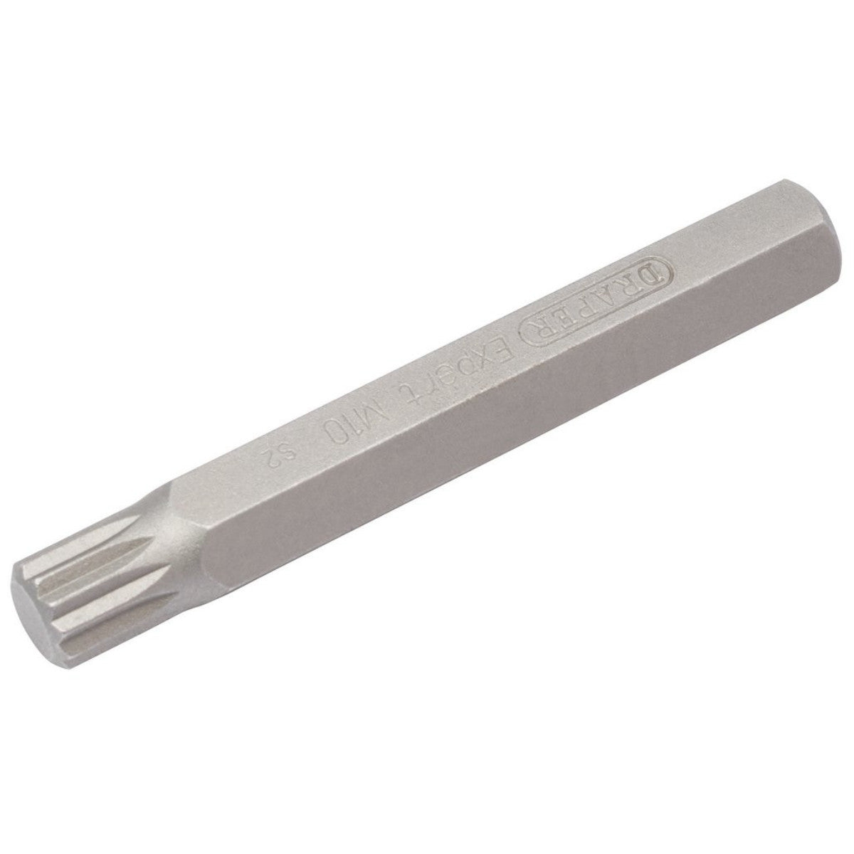 Draper Expert Spline 10mm Insert Bit for Mechanics Bit Sets, M10 x 75mm 33348