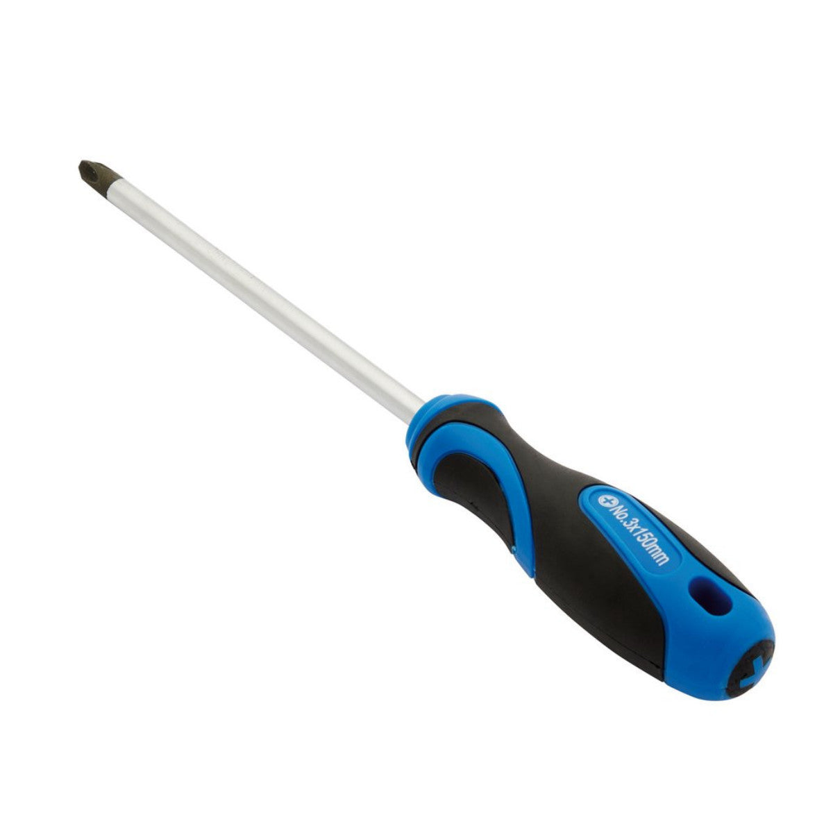 Draper Soft Grip Cross Slot Screwdriver, No.3 x 150mm 34552