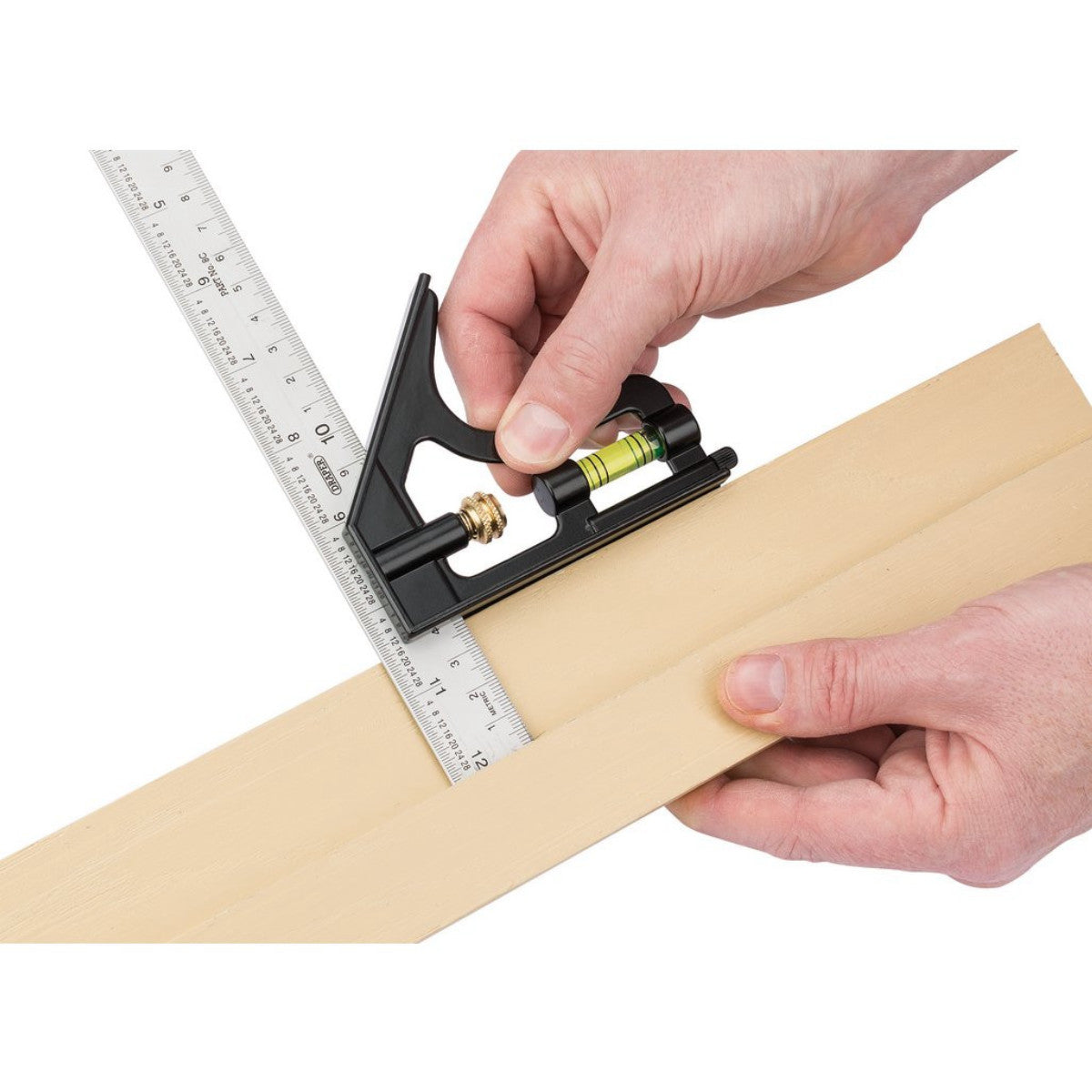 Draper Combination Square with Centre Head and Protractor, 300mm 34704