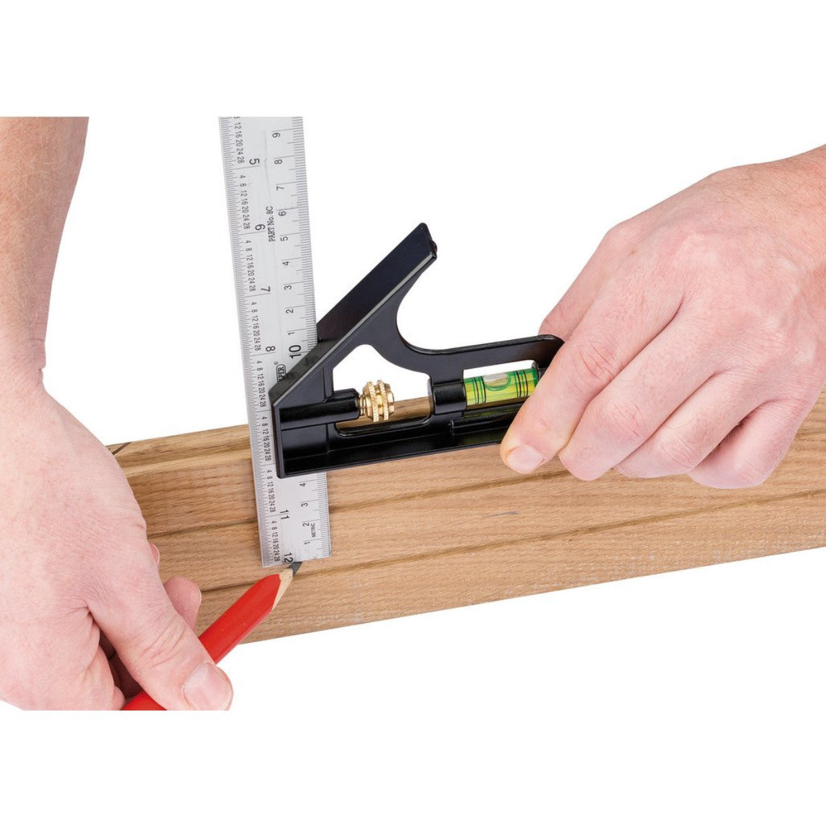 Draper Combination Square with Centre Head and Protractor, 300mm 34704