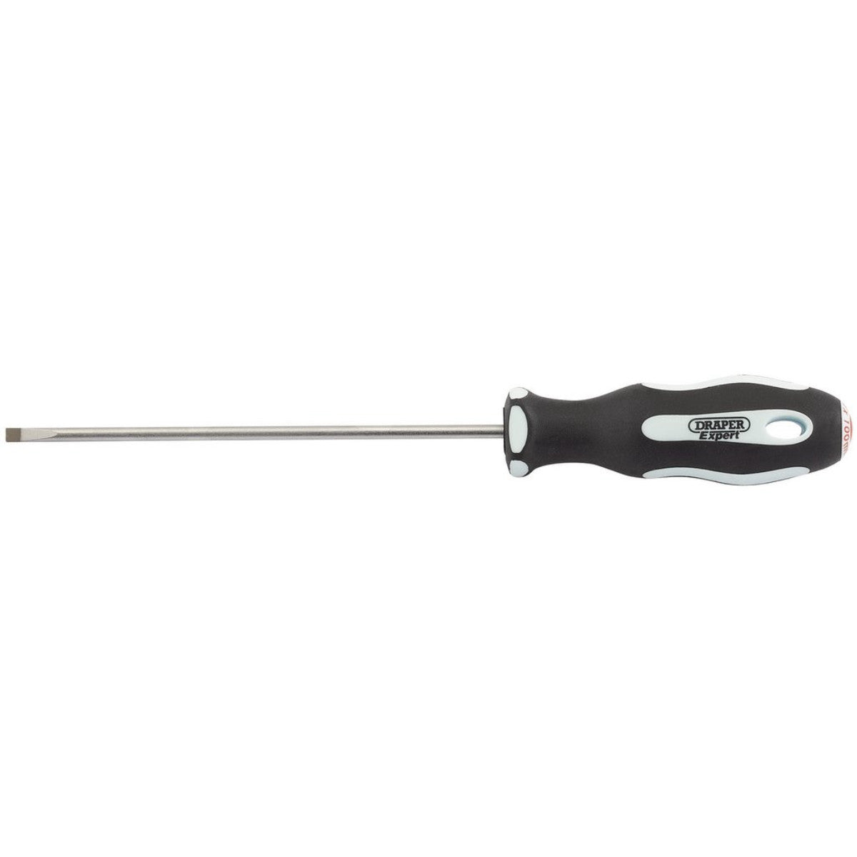 Draper Expert Plain Slot Soft Grip Parallel Tip Screwdriver, 3 x 100mm 34972