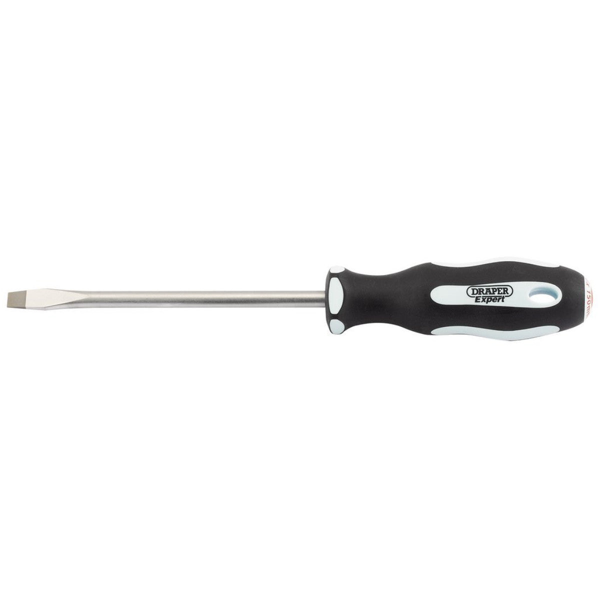 Draper Expert Plain Slot Soft Grip Screwdriver, 8 x 150mm 34979