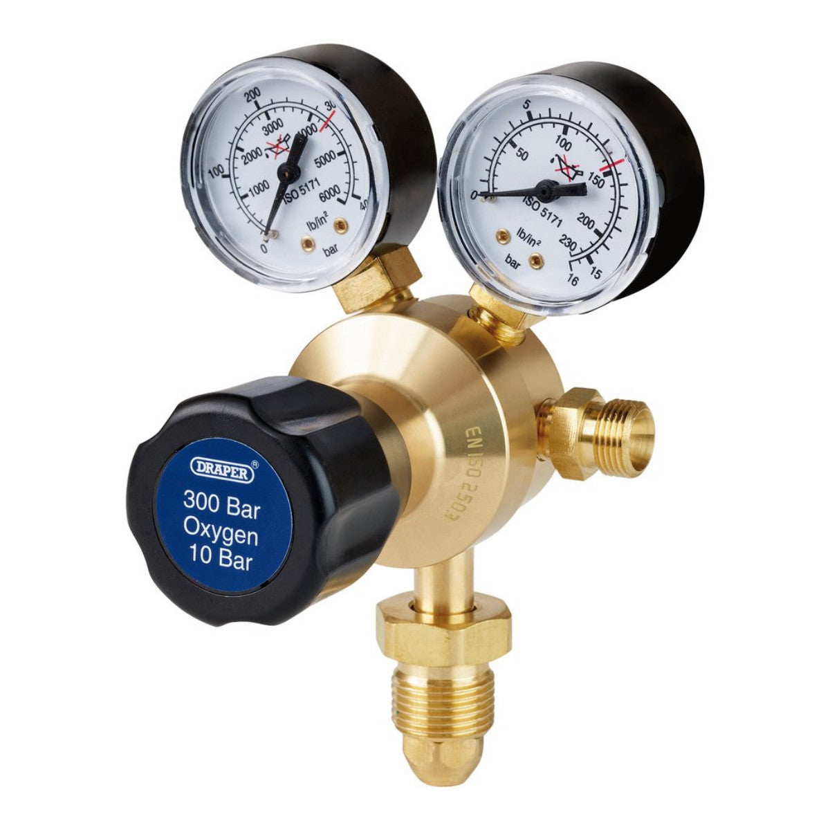 Draper Oxygen Regulator, 300 Bar 35010