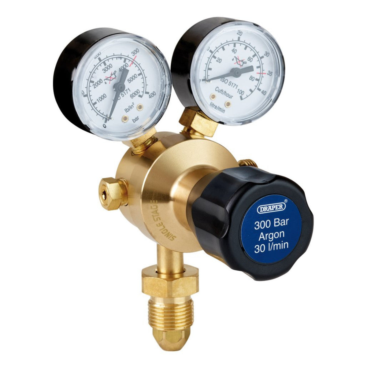 Draper Argon Regulator, 300 Bar 35017