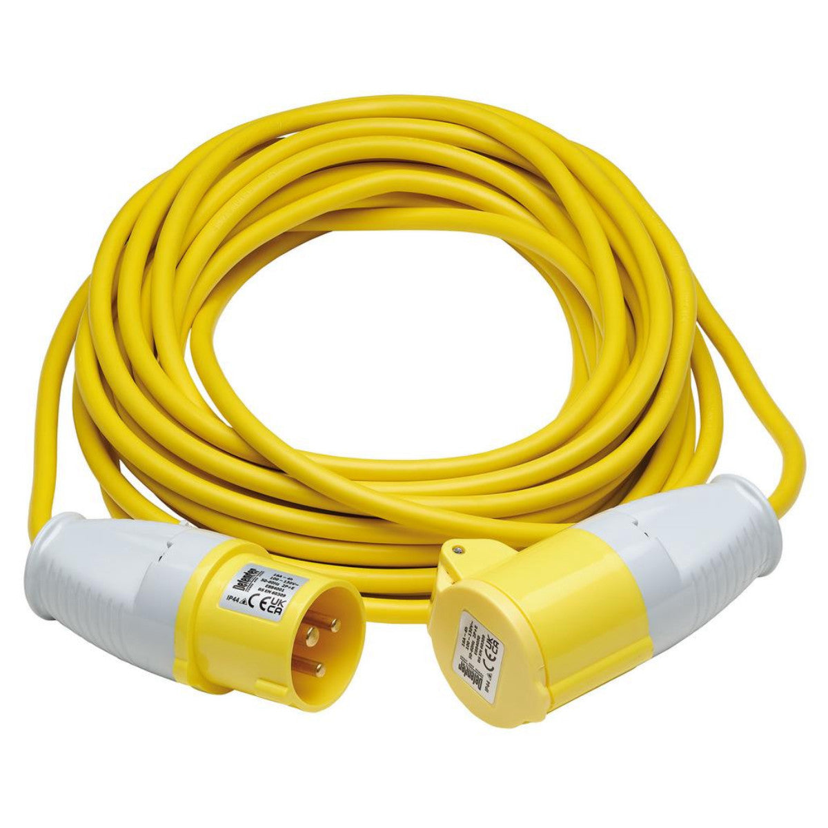 Draper E85118 110V Extension Lead, Yellow, 1.5mm², 16A, 10m 35073