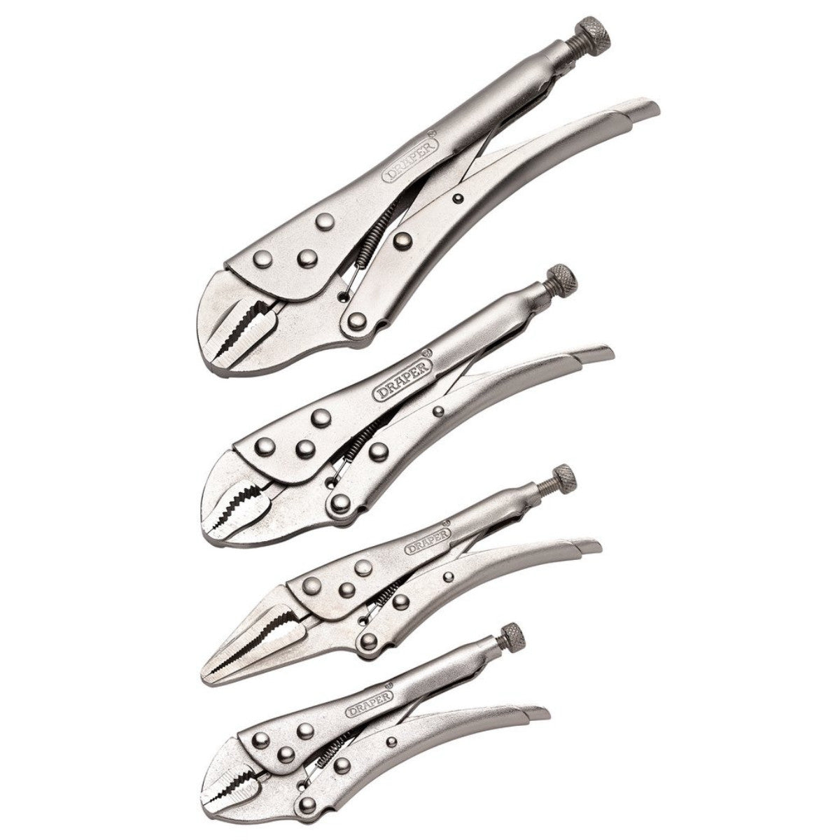 Draper Locking Pliers Set (4 Piece) 35373