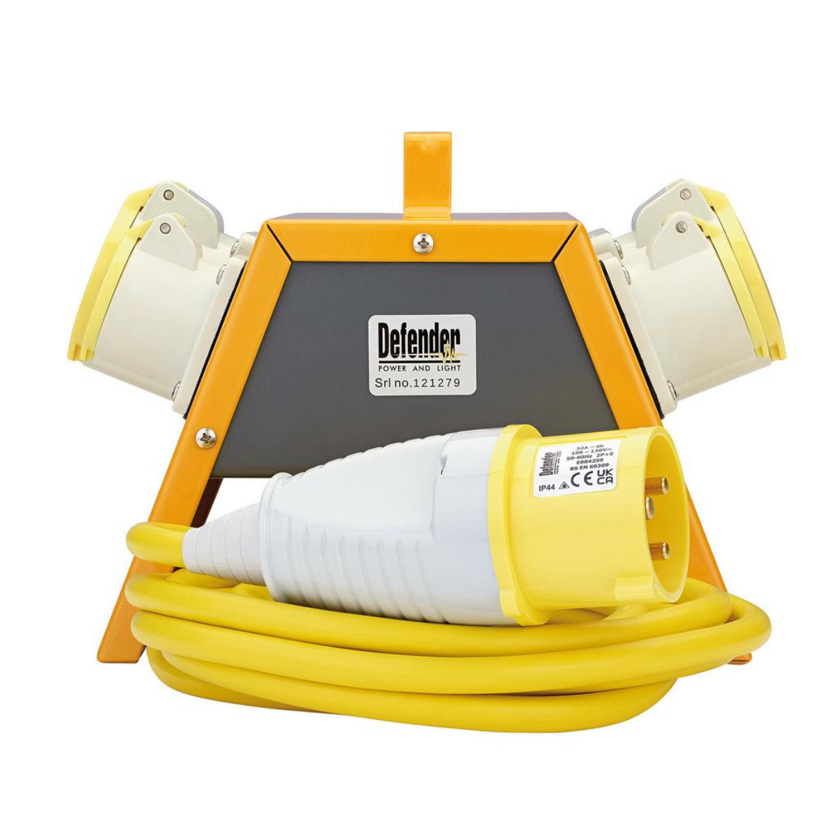 Draper E13108 110V Splitter Box, 2 x 16A / 2 x 32A 35839