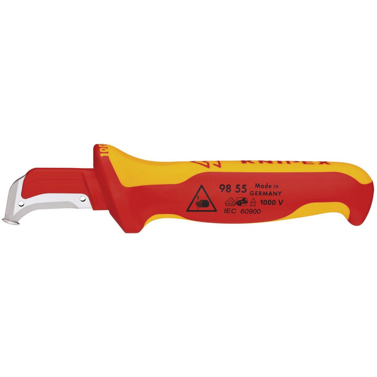Knipex 98 55 SB VDE Stripping Knife, 180mm 36296