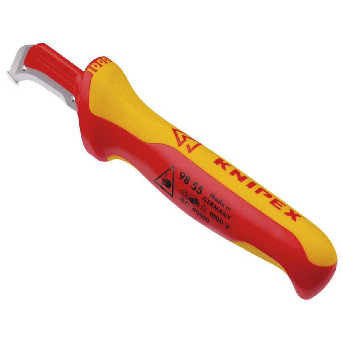 Knipex 98 55 SB VDE Stripping Knife, 180mm 36296