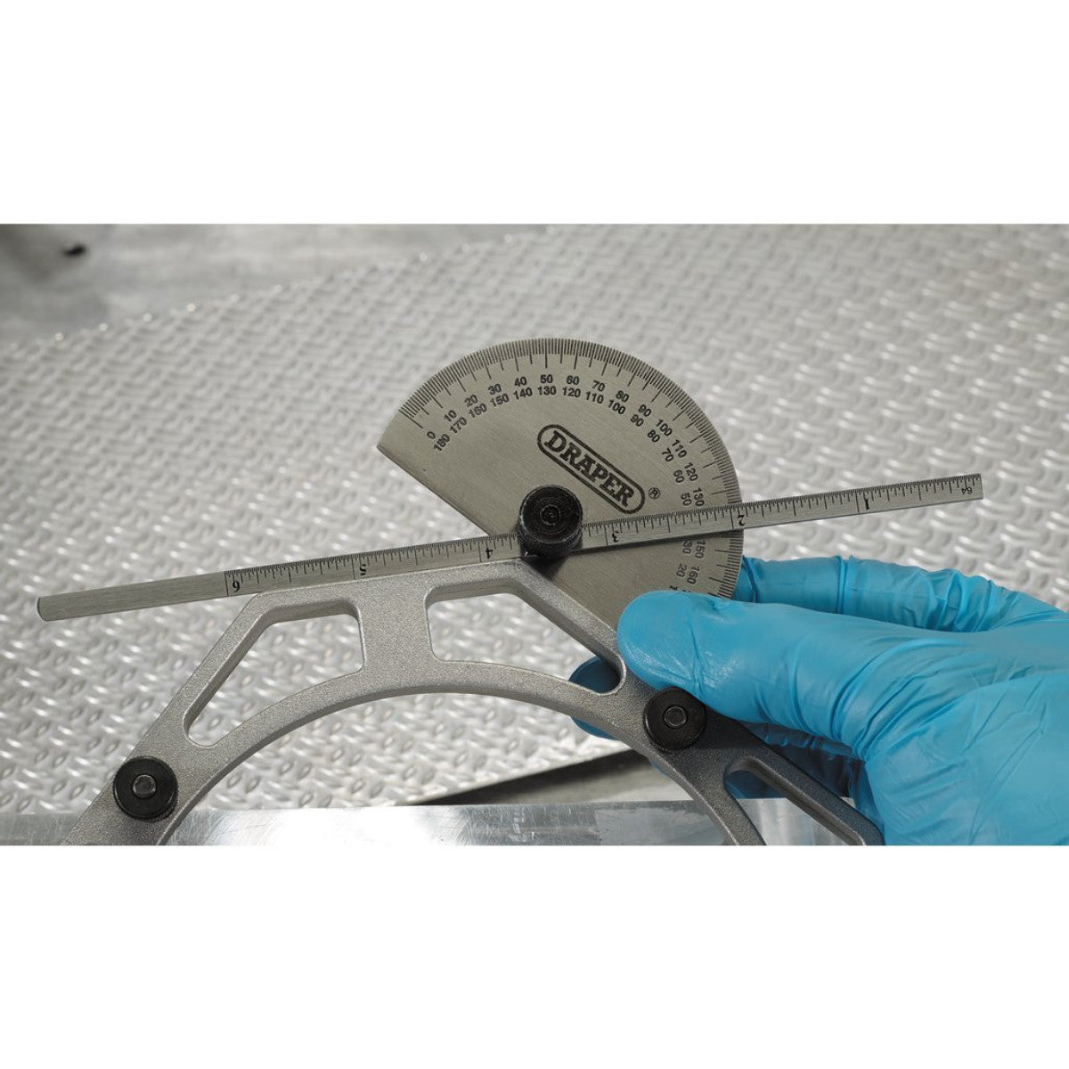 Draper Protractor with Depth Gauge 37342