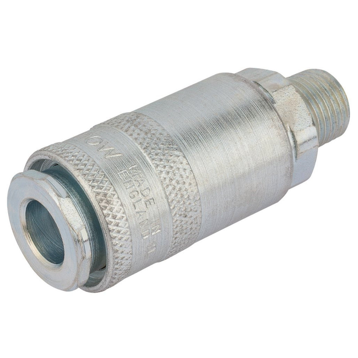 Draper 1/4" Male Thread PCL Tapered Airflow Coupling 37834