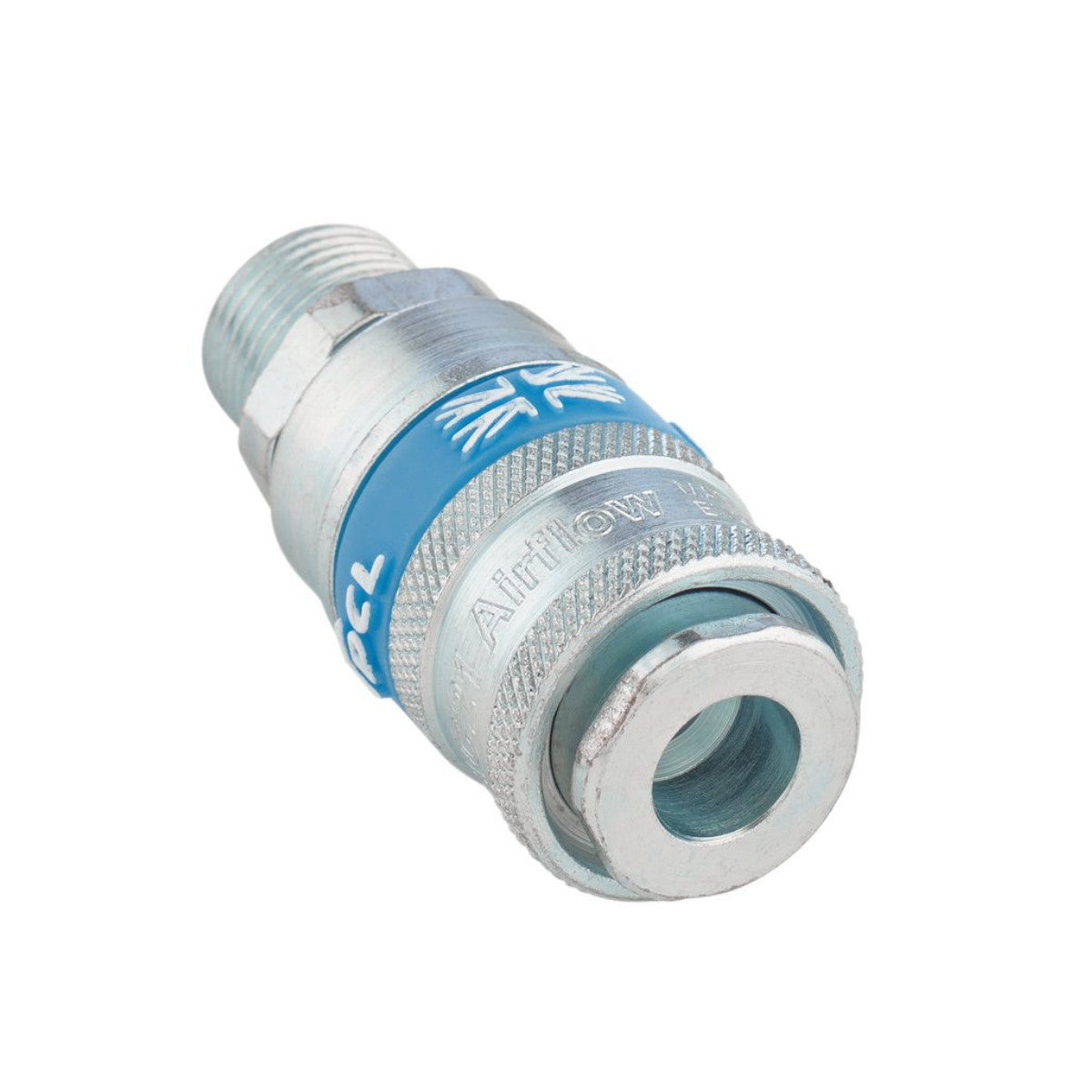Draper 3/8" Male Thread PCL Tapered Airflow Coupling 37836