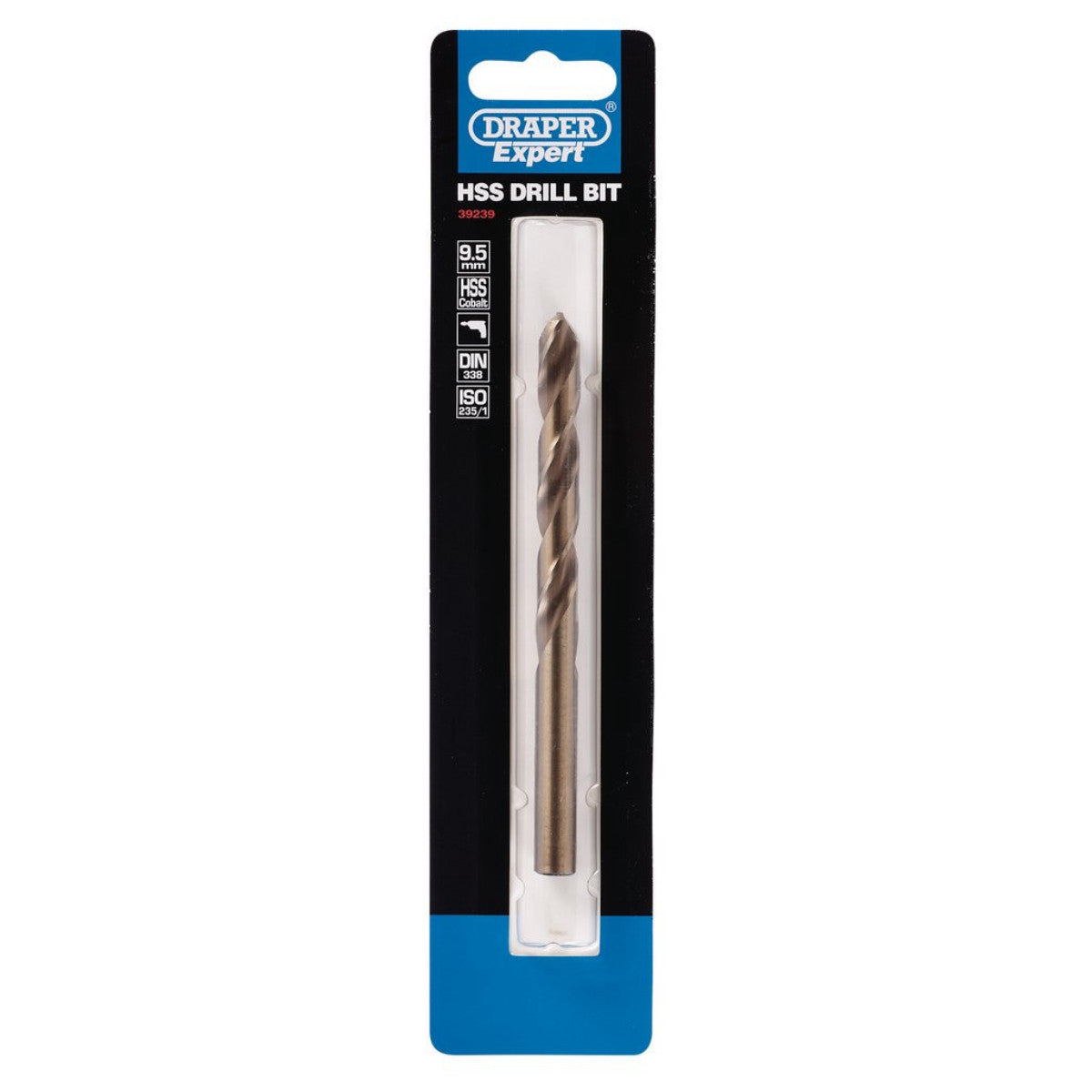Draper Expert HSS Cobalt Drill Bit, 9.5 x 230mm 39239