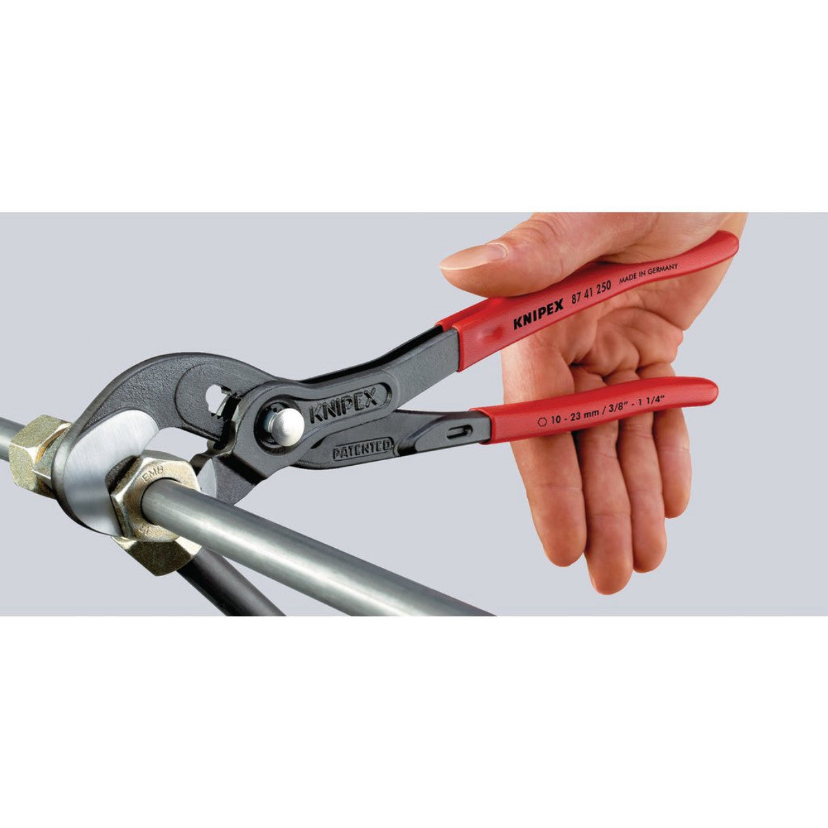 Knipex 87 41 250 SB Multiple Slip Joint Spanner, 250mm 40125