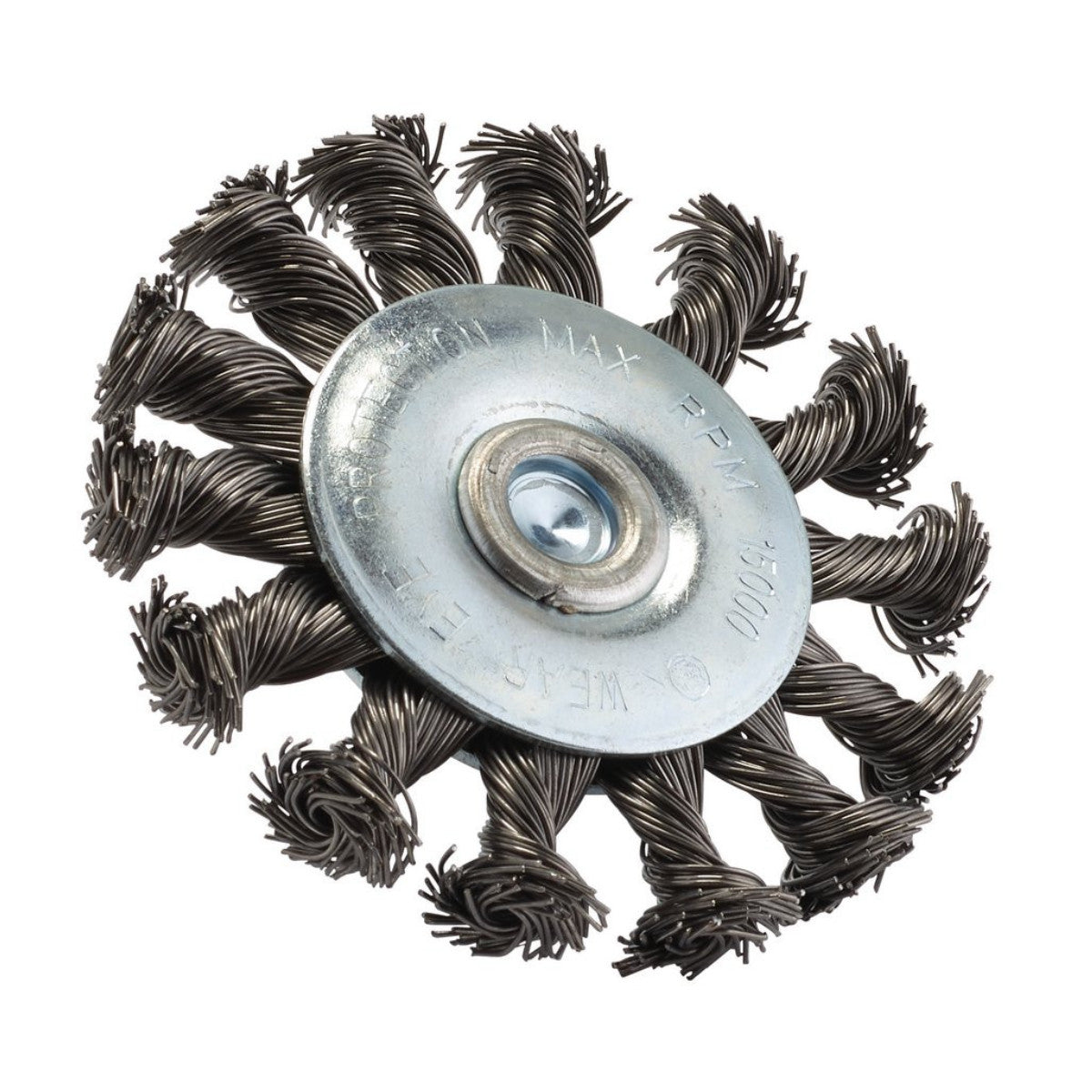 Draper Steel Twist-Knot Wire Wheel Brush, 75mm 41434