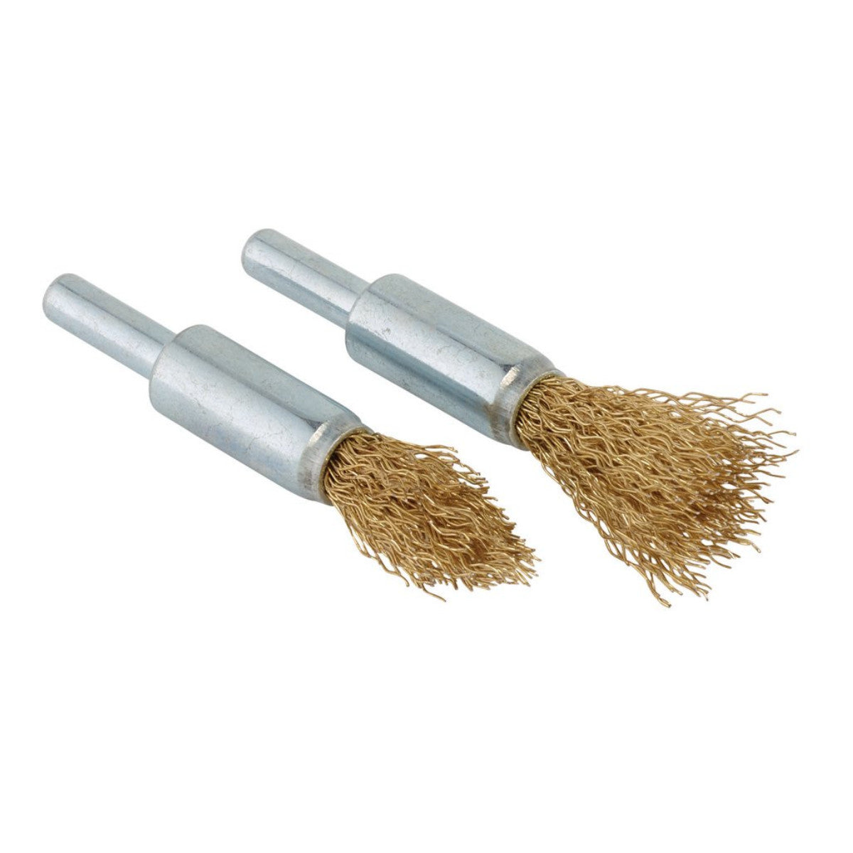 Draper Brassed Steel Crimped Decarb Brush Set (2 Piece) 41439
