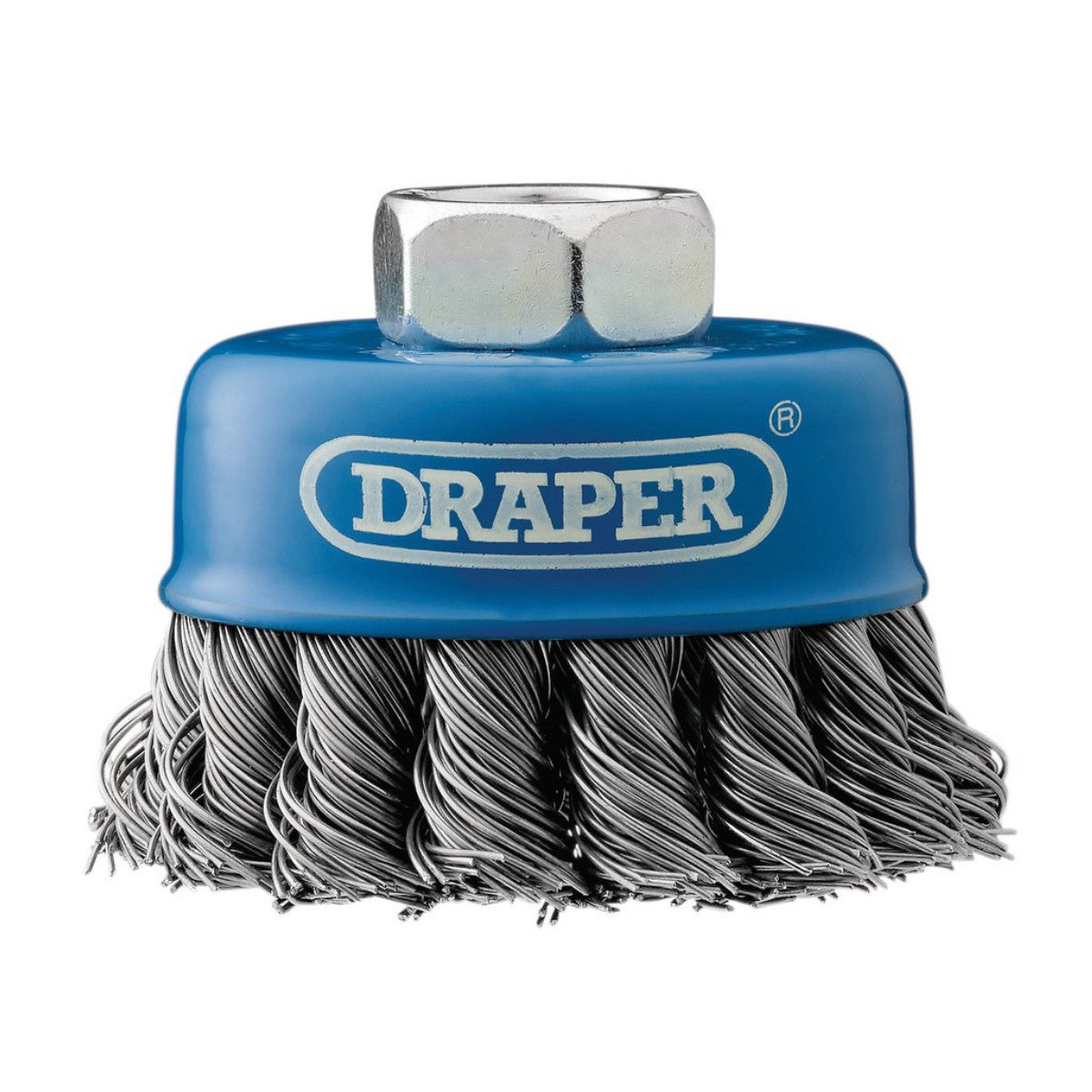 Draper Steel Twist-Knot Wire Cup Brush, 65mm, M14 41447