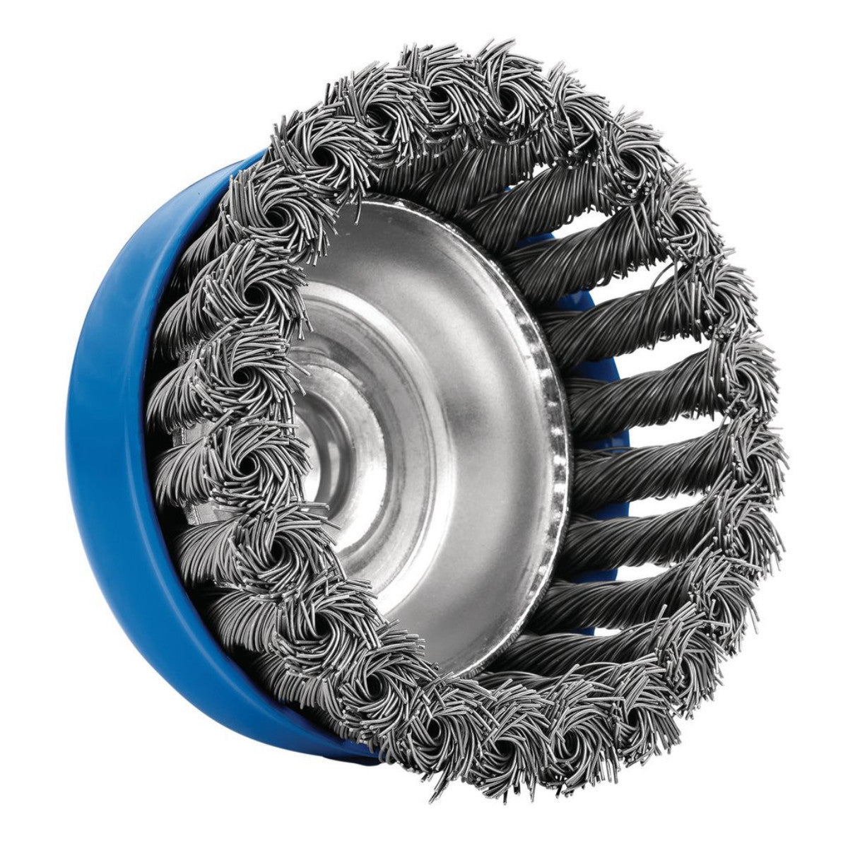 Draper Steel Twist-Knot Wire Cup Brush, 100mm, M14 41450