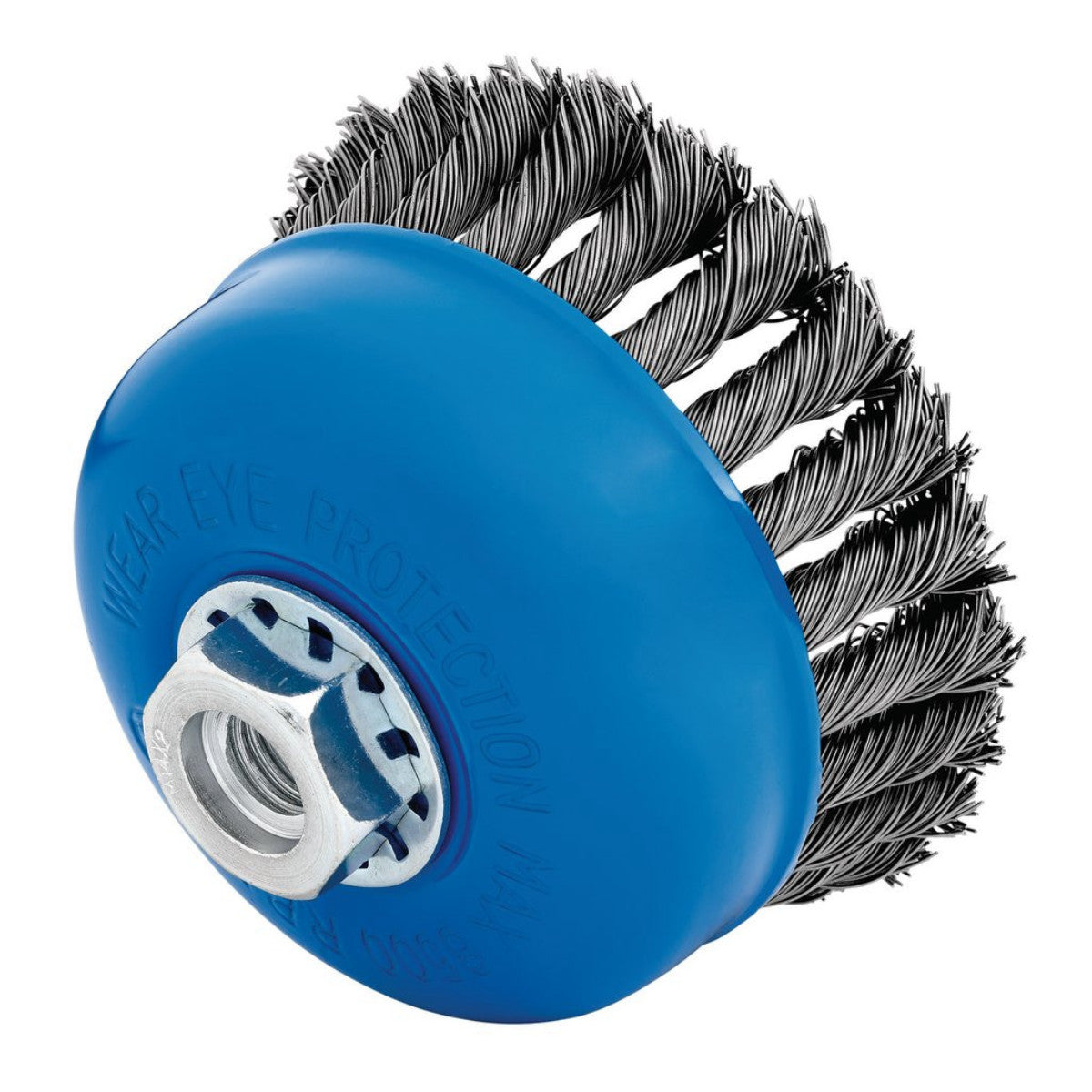 Draper Steel Twist-Knot Wire Cup Brush, 100mm, M14 41450