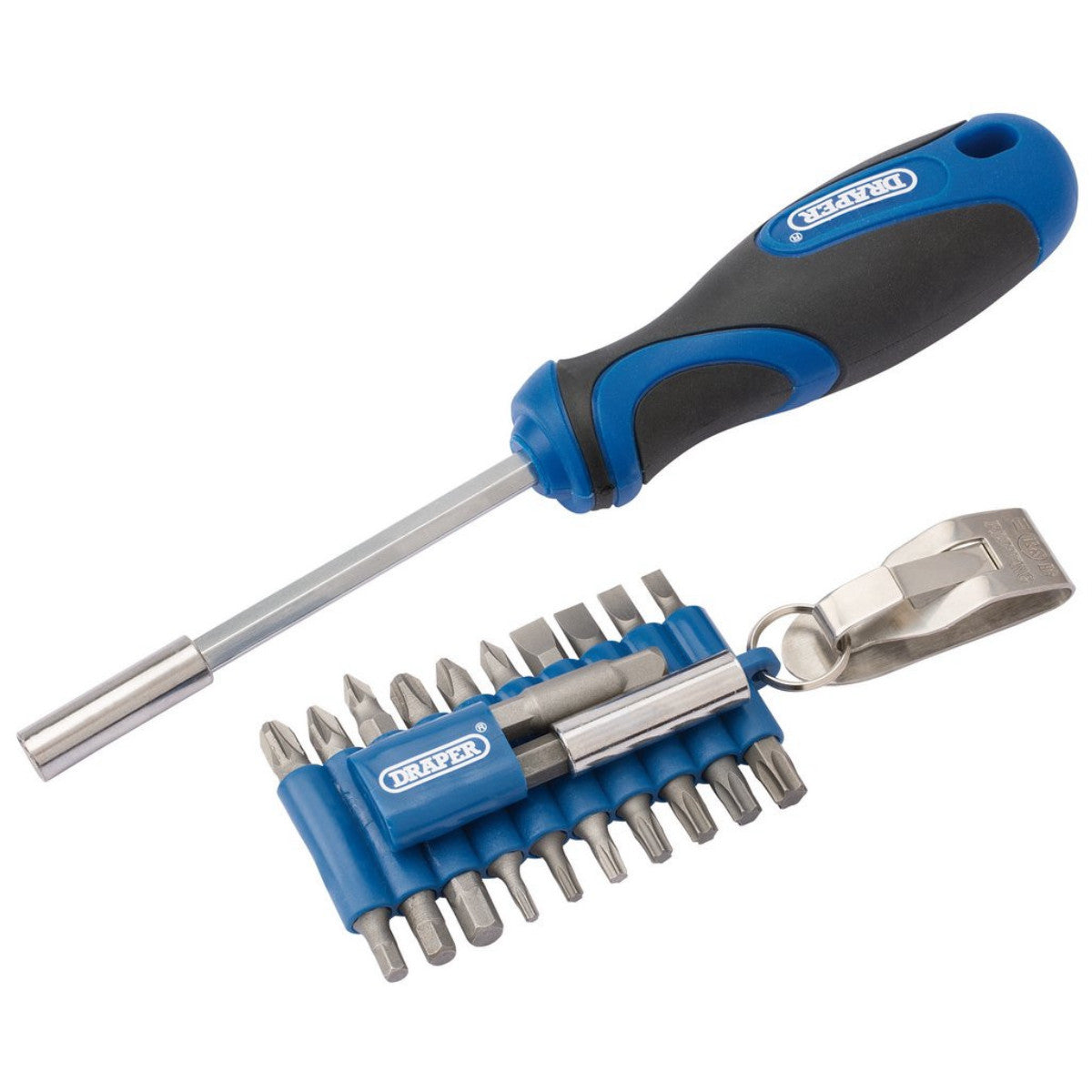 Draper Screwdriver and Bit Set (23 Piece) 43624