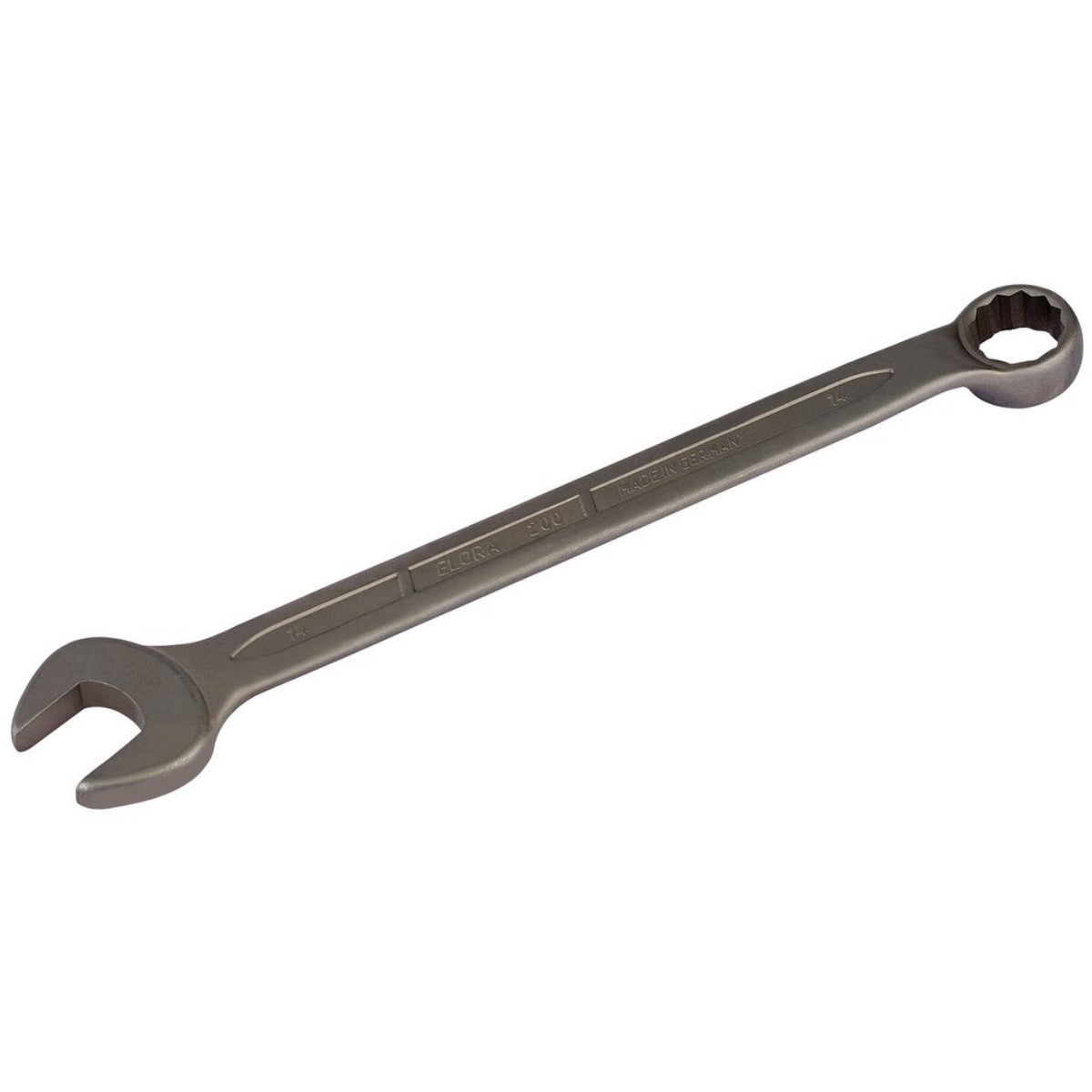 Elora Long Stainless Steel Combination Spanner, 14mm 44015