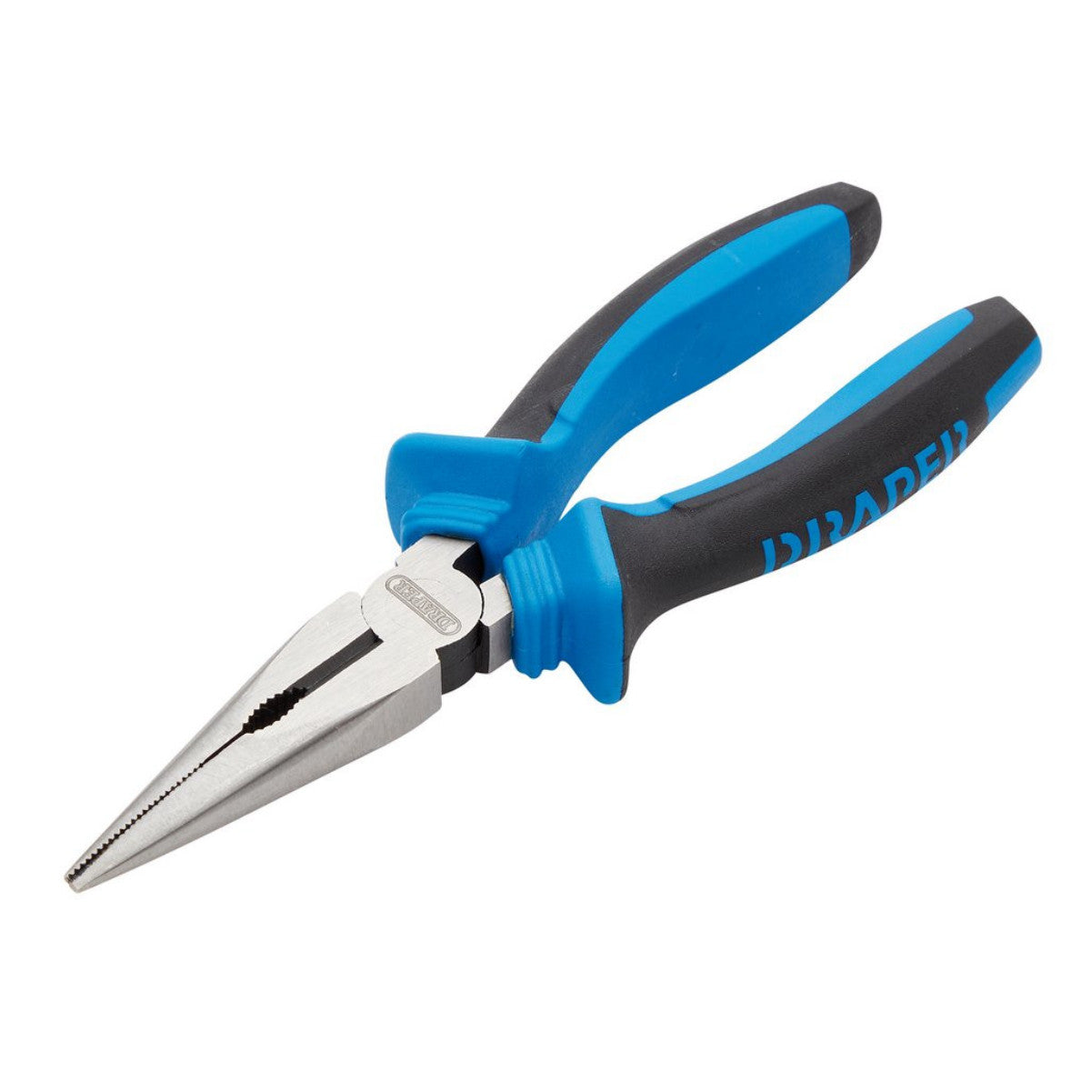 Draper Soft Grip Long Nose Pliers, 160mm 44141