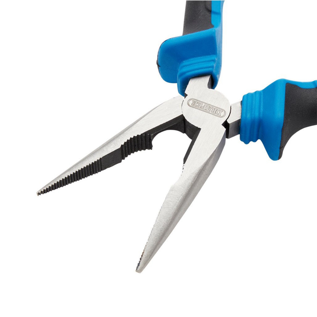Draper Soft Grip Long Nose Pliers, 160mm 44141