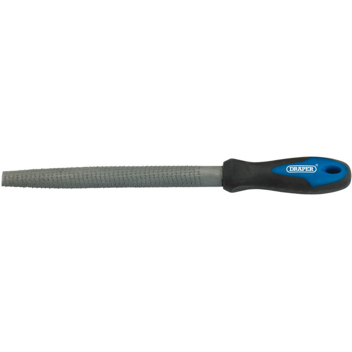 Draper Soft Grip Engineers Half Round Cabinet Rasp, 200mm 44958