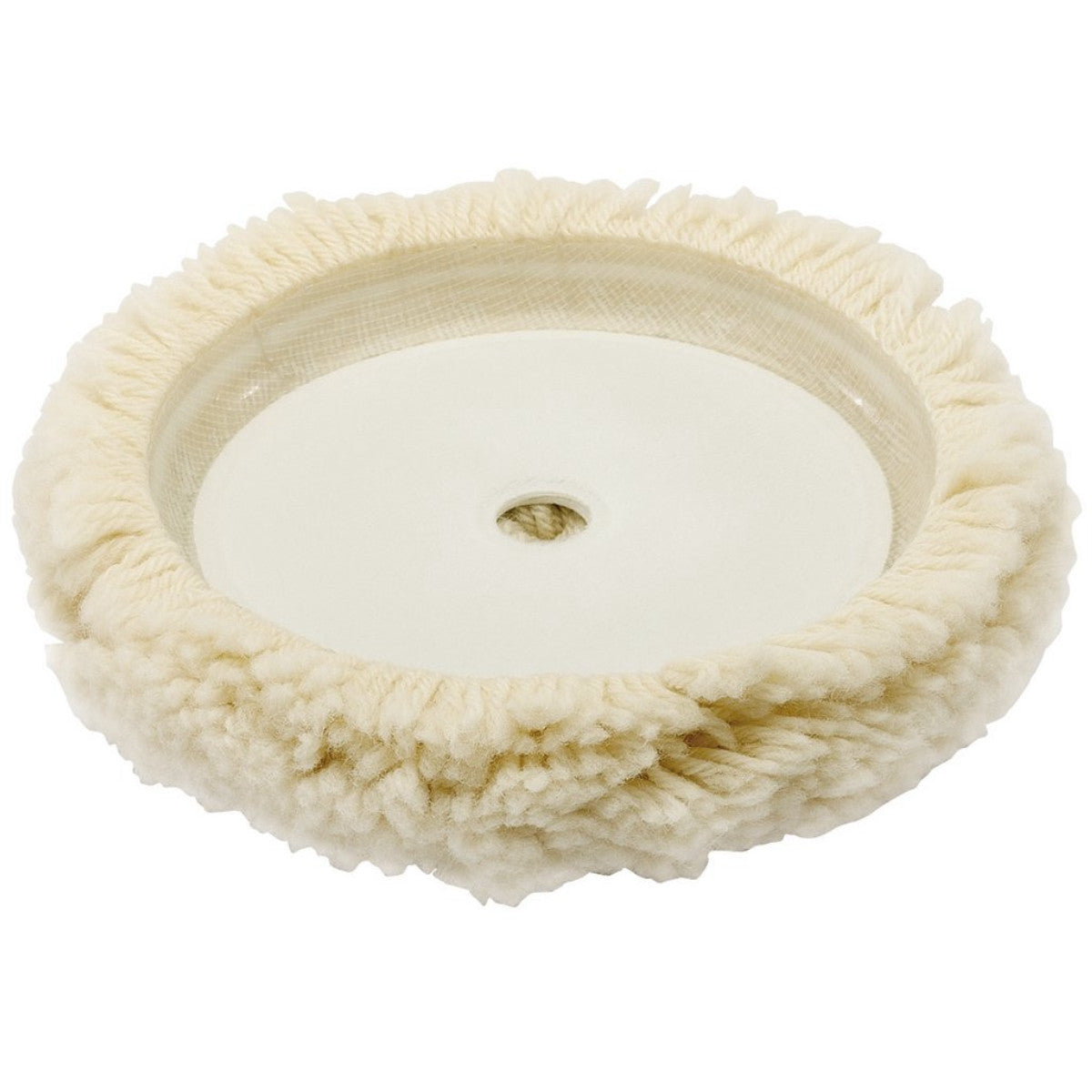 Draper Hook & Loop Backed Lambswool Polishing Bonnet, 180mm 46295