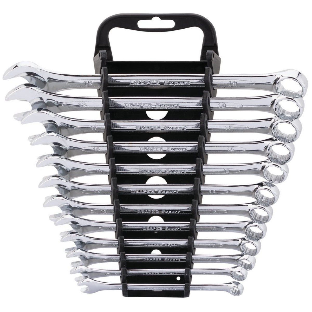 Draper Expert HI-TORQ Metric Combination Spanner Set, 8 - 19mm (12 Piece) 47044