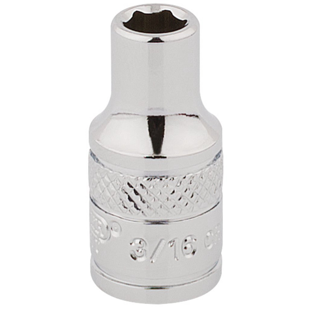 Draper Expert HI-TORQ 6 Point Socket, 1/4" Sq. Dr., 3/16" 48345